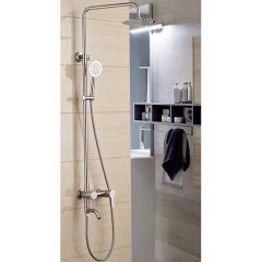 Sen cây tắm đứng inox 304 nóng lạnh hàn quốc