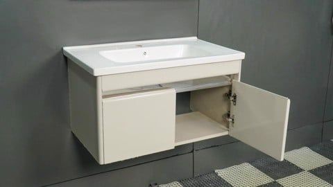 Tủ chậu lavabo rửa mặt hàn quốc 80cm - k010