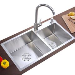 Chậu rửa bát inox 304 lệch 82x45