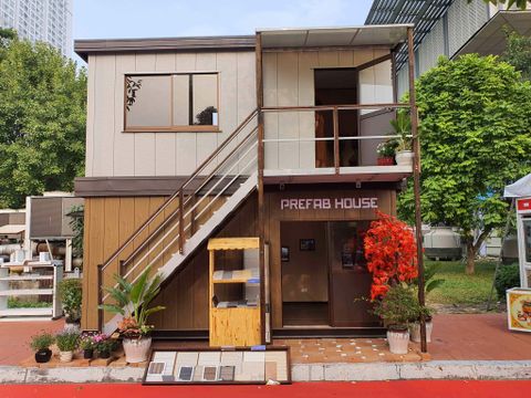 Nhà lắp ghép Nhật Bản 2 tầng 26 m2 Nissei House