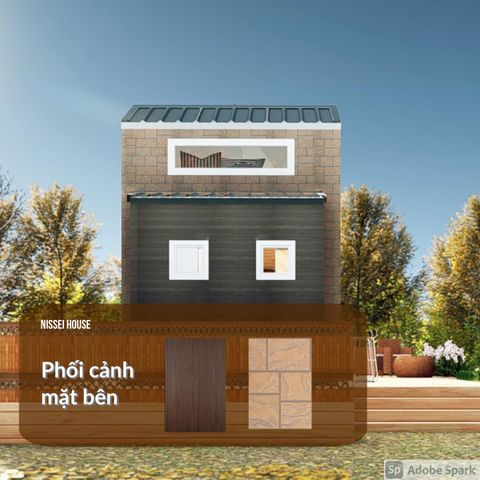 Tiny House phong cách Châu Âu - 25 m2 Nissei House