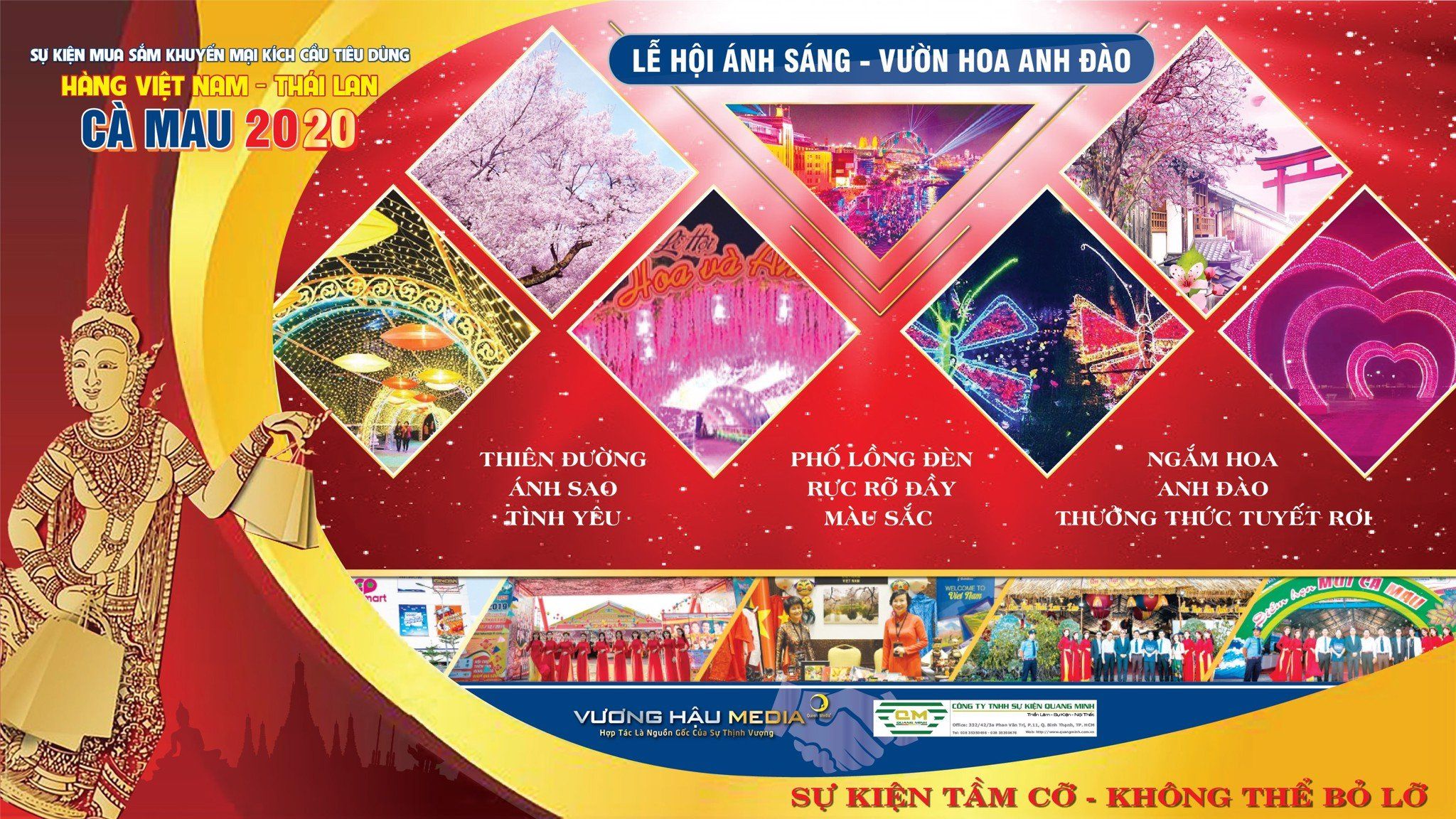SỰ KIỆN MUA SẮM KHUYẾN MẠI KÍCH CẦU TIÊU DÙNG HÀNG VIỆT NAM - THÁI LAN, CÀ MAU 2020