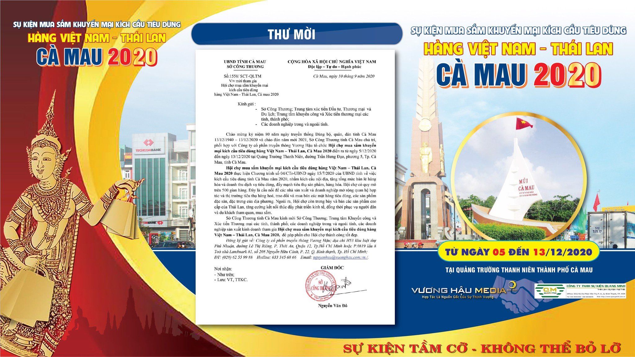 SỰ KIỆN MUA SẮM KHUYẾN MẠI KÍCH CẦU TIÊU DÙNG HÀNG VIỆT NAM - THÁI LAN, CÀ MAU 2020