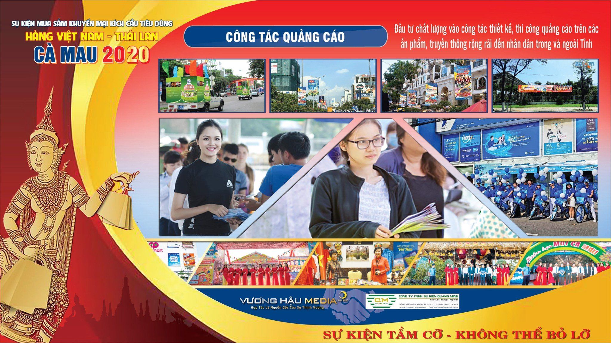 SỰ KIỆN MUA SẮM KHUYẾN MẠI KÍCH CẦU TIÊU DÙNG HÀNG VIỆT NAM - THÁI LAN, CÀ MAU 2020