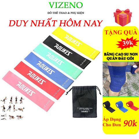 Dây kháng lực AOLIKES 3601 dùng cho tập luyện sút bóng và tập gym