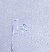 Áo sơ mi tay dài dệt Oxford WS21SS18P-LC
