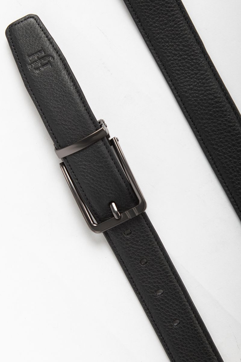 Thắt lưng nam da bò đầu kim BE21SS02-HL