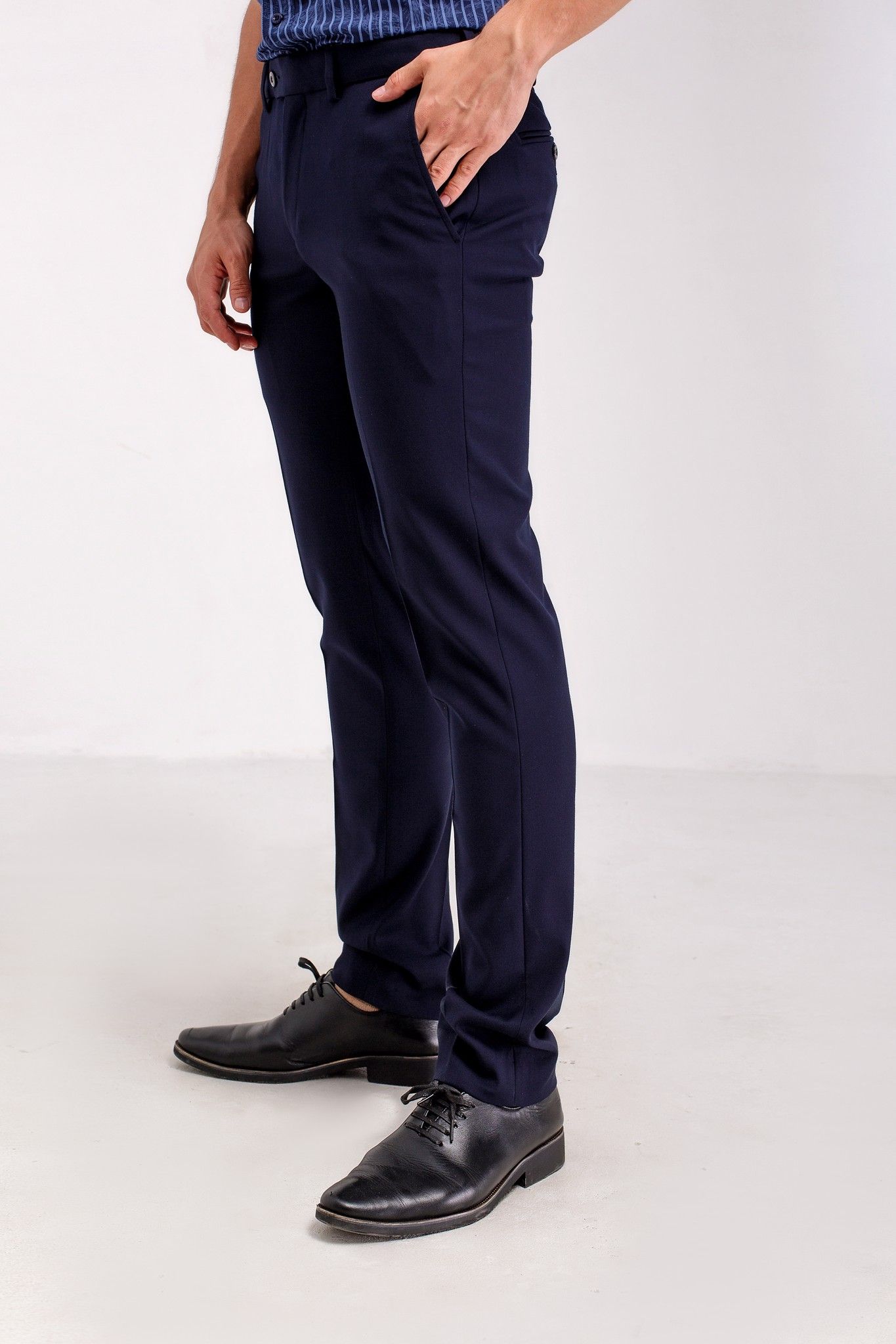 Quần tây nam form ôm co giãn lưng thông minh DP20SS03T-EP