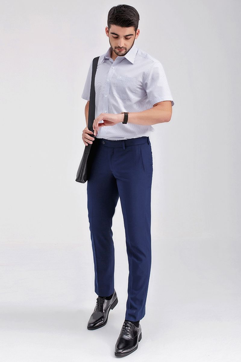 Quần tây nam form slimfit DP21SS02C-NM
