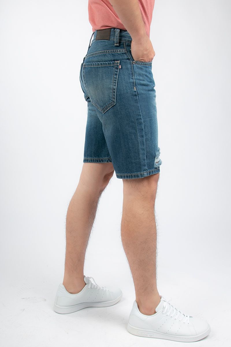 Quần shorts jean nam rách thời trang FSP18A007-J
