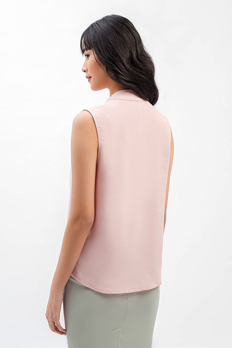 Áo kiểu nữ cổ V thanh lịch FWBL21SS37L