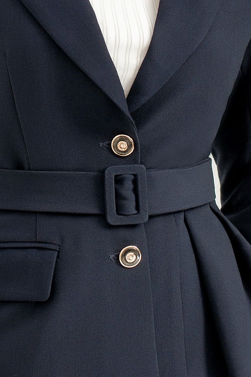 Áo khoác blazer kèm dây thắt lưng eo FWBZ20FH01H
