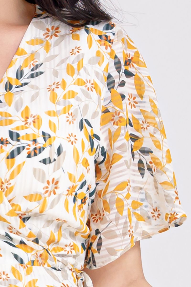 Đầm wrapdress thắt nơ nữ tính FWDR21SS02C