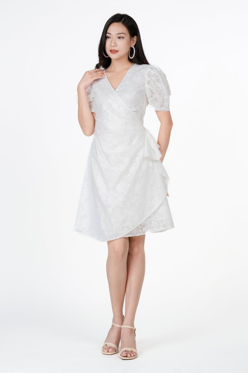  Đầm Wrap Dress FWDR23SS29G 