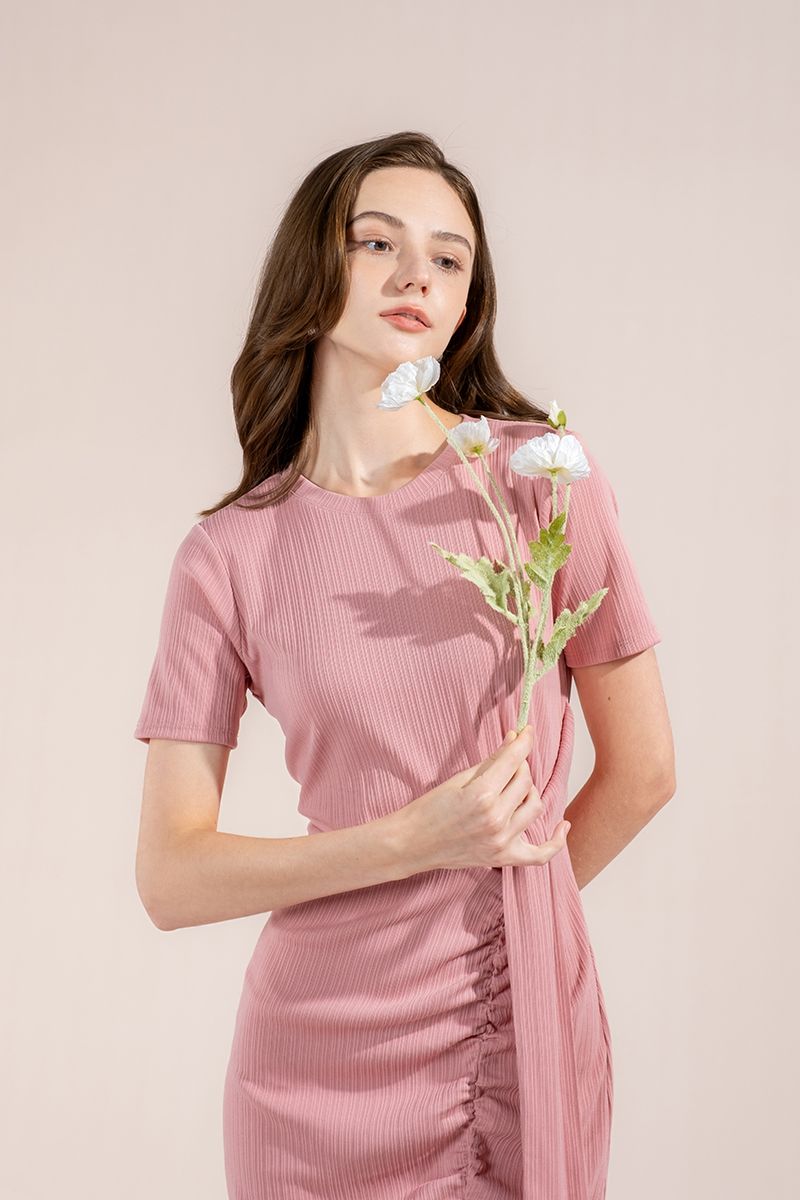 Đầm Tay Ngắn Form Suông FWDR24SS19G-C