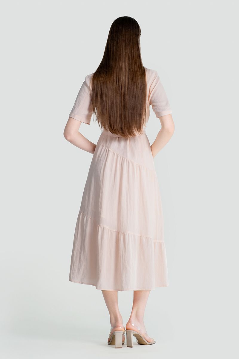 Đầm Nữ Dáng Dài Gài Nút FWDR25SS014G