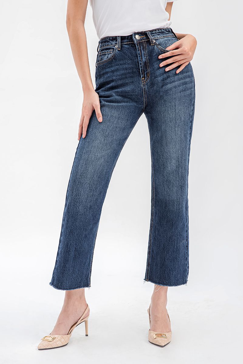 Quần jeans nữ form rộng FWJN20FH06C