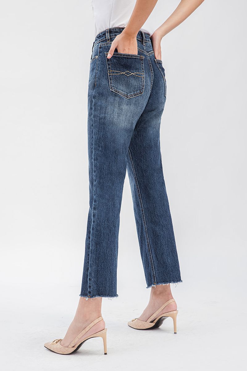 Quần jeans nữ form rộng FWJN20FH06C