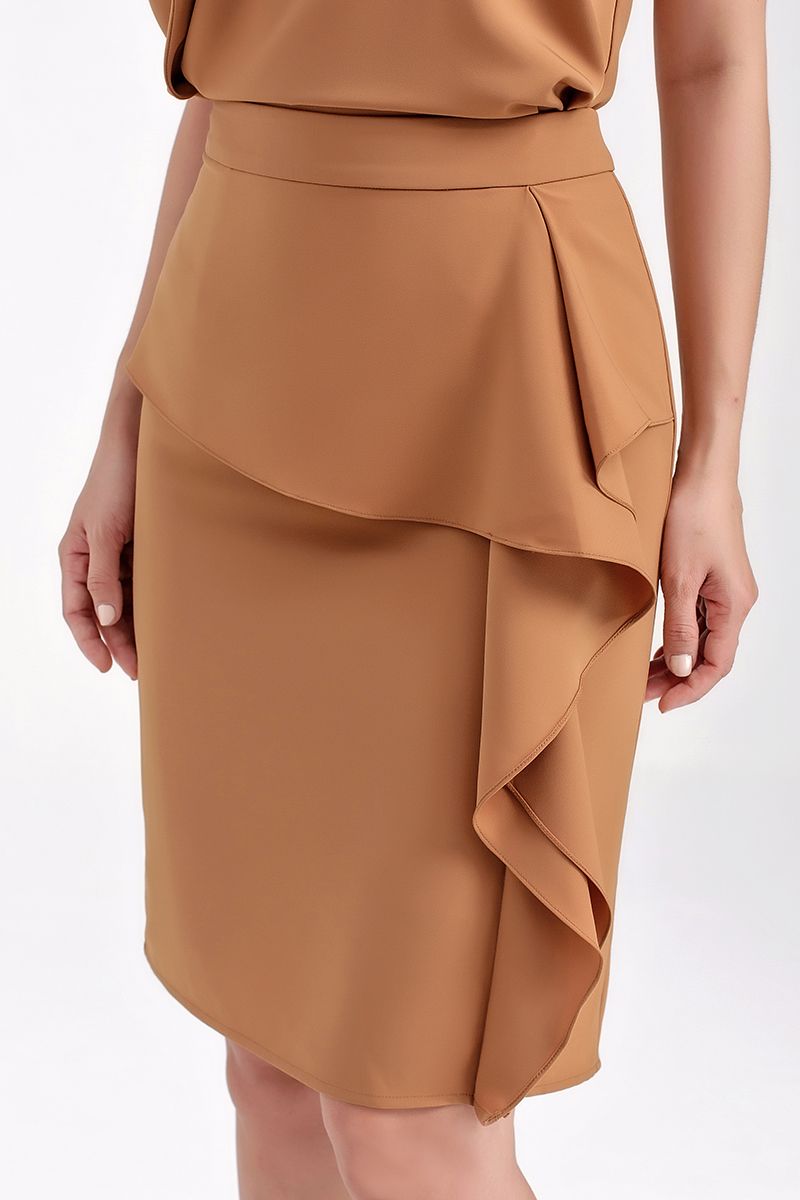 Váy peplum xếp bèo FWSK20FH10P