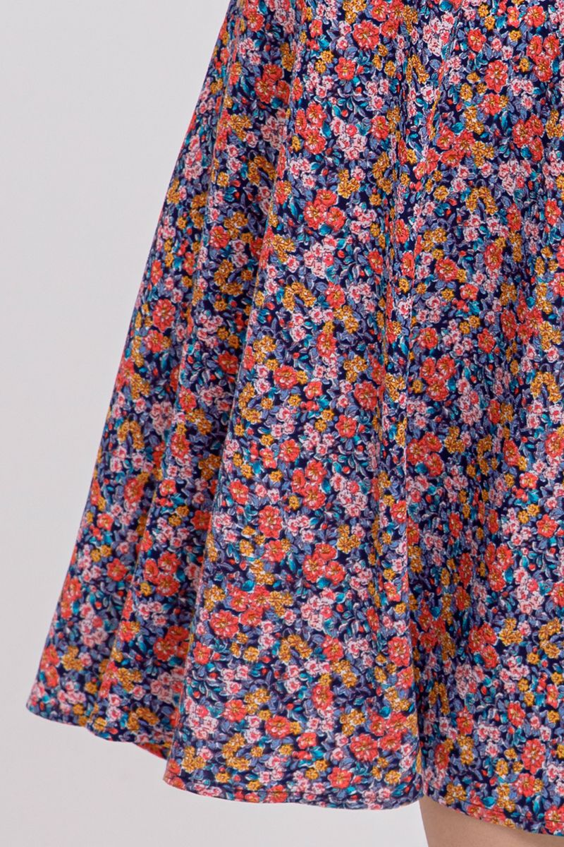 Váy xòe hoa dáng dài nữ tính FWSK21SS01L