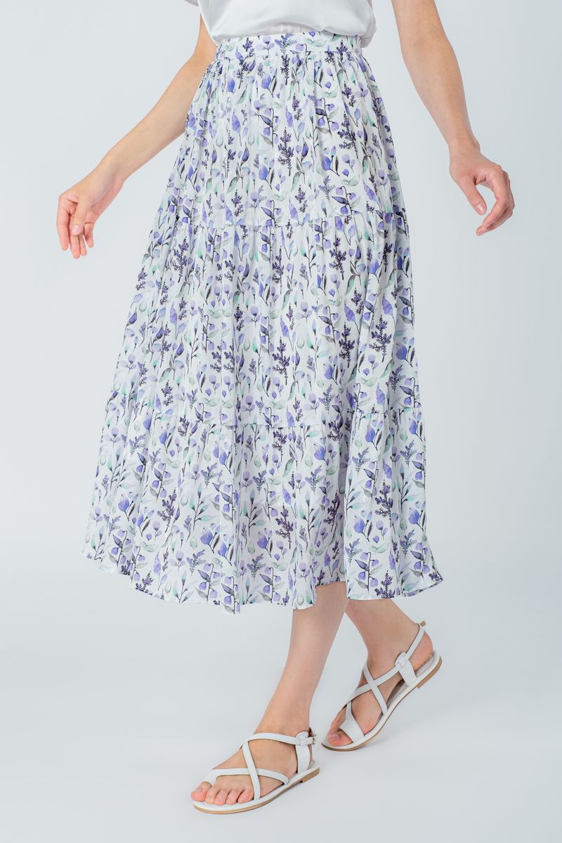 Chân Váy Maxi Hoa Nữ Tính FWSK23SS05G