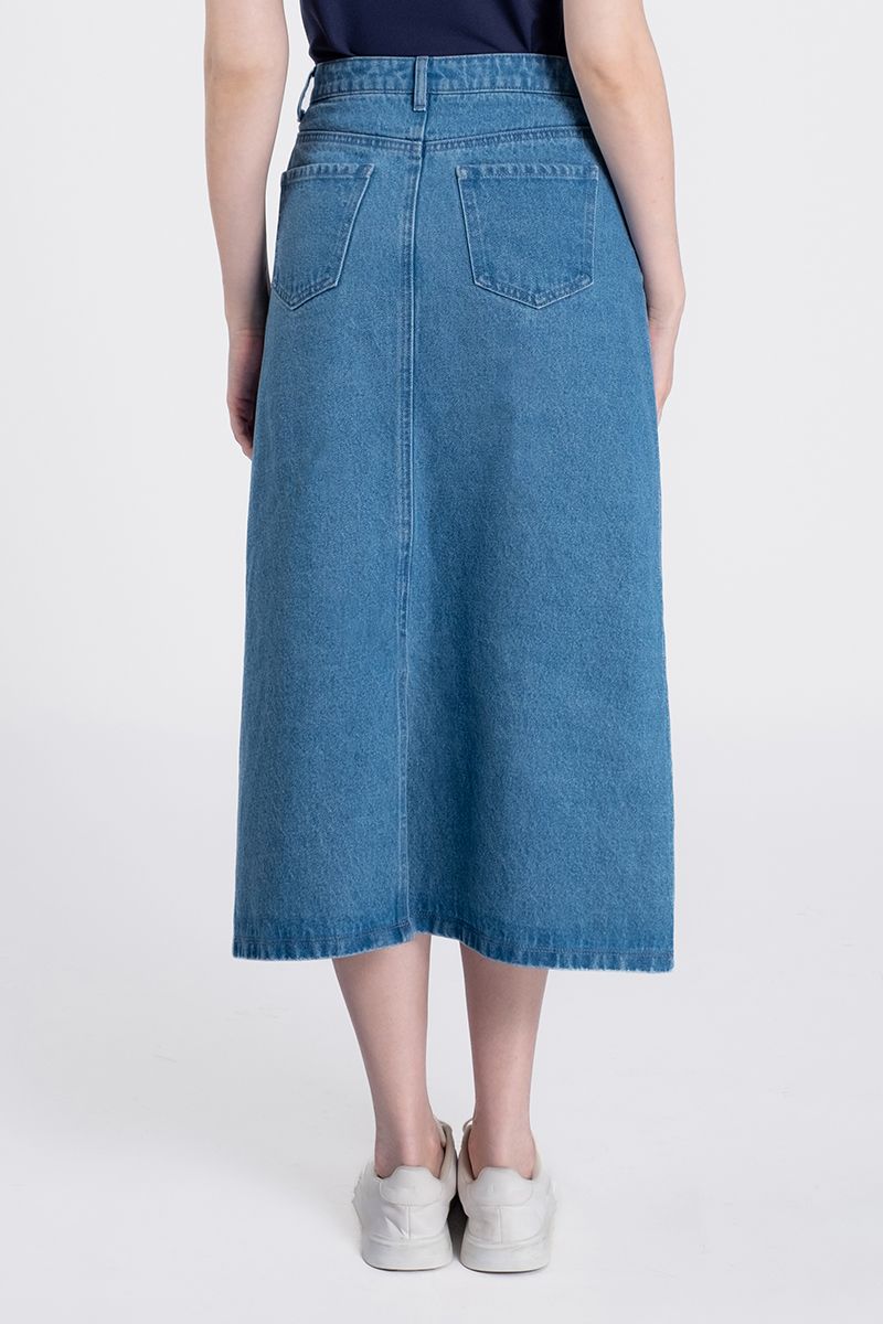 Chân Váy Jeans Sành Điệu FWSK24FH02G-J