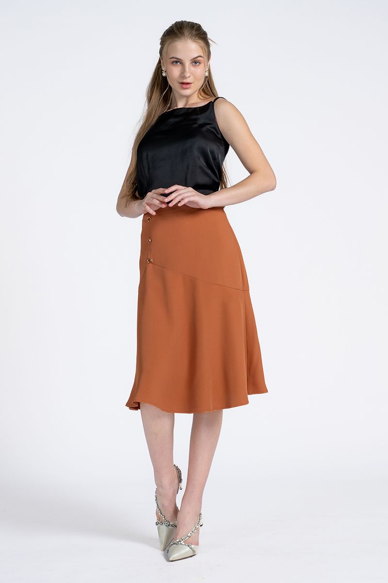Chân Váy Chữ A Thanh Lịch FWSK24SS01C-O