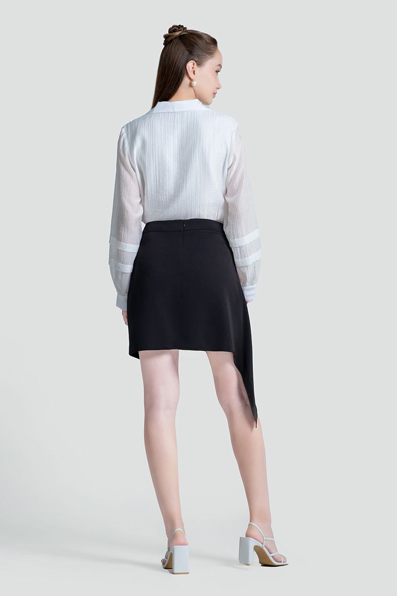 Chân Váy Ngắn Bất Đối Xứng FWSK25SS12C