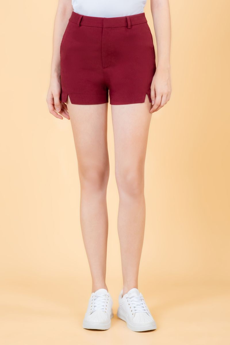 Quần Short Nữ Cạp Cao FWSP23SS01G