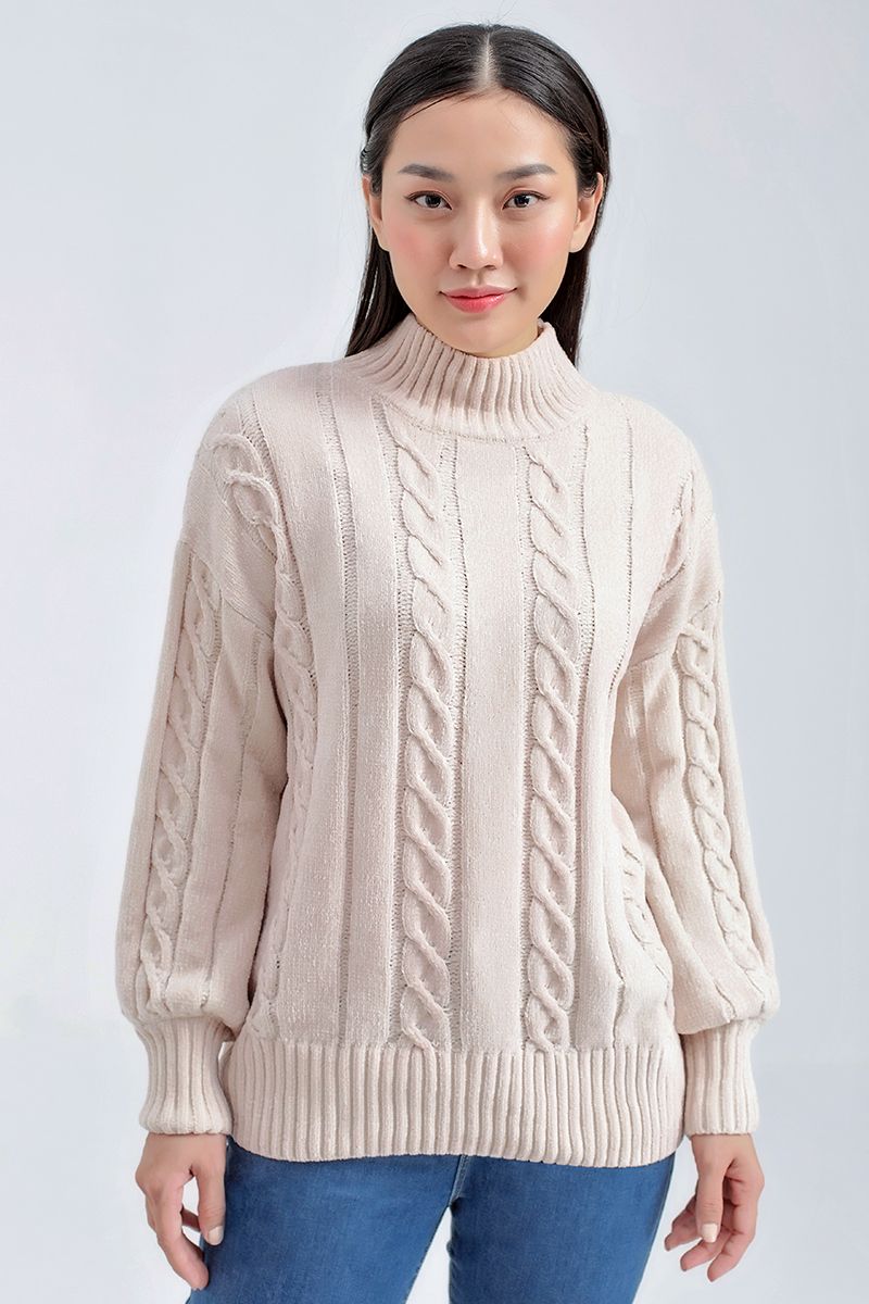 Áo len nữ cổ lọ FWSW20FH08L