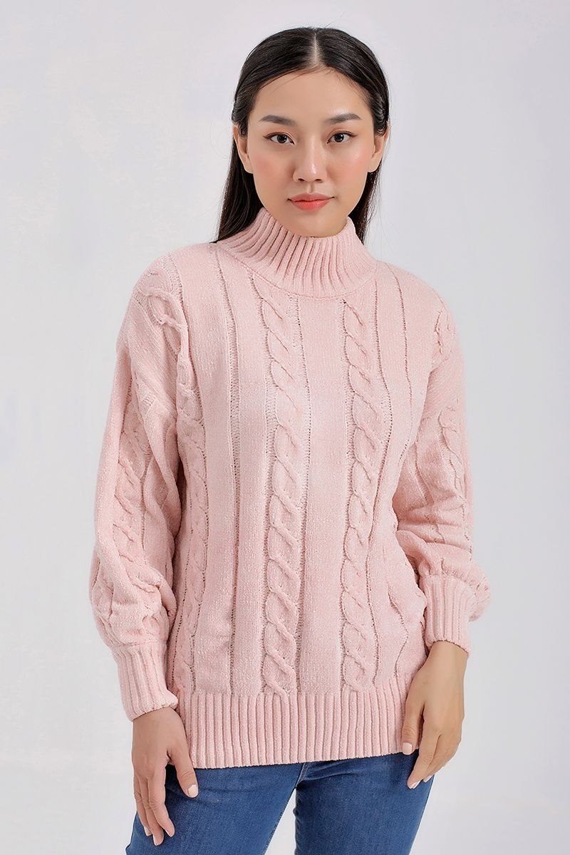 Áo len nữ cổ lọ FWSW20FH08L