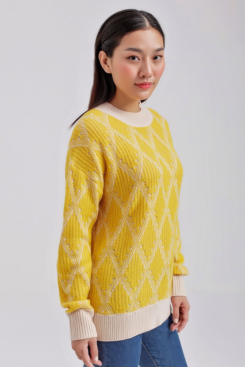 Áo len nữ cổ tròn FWSW20FH09L