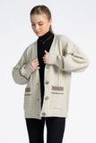  Áo Khoác Len Cardigan Form Rộng FWSW23FH01C 