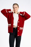  Áo Khoác Len Cardigan Form Rộng FWSW23FH01C 