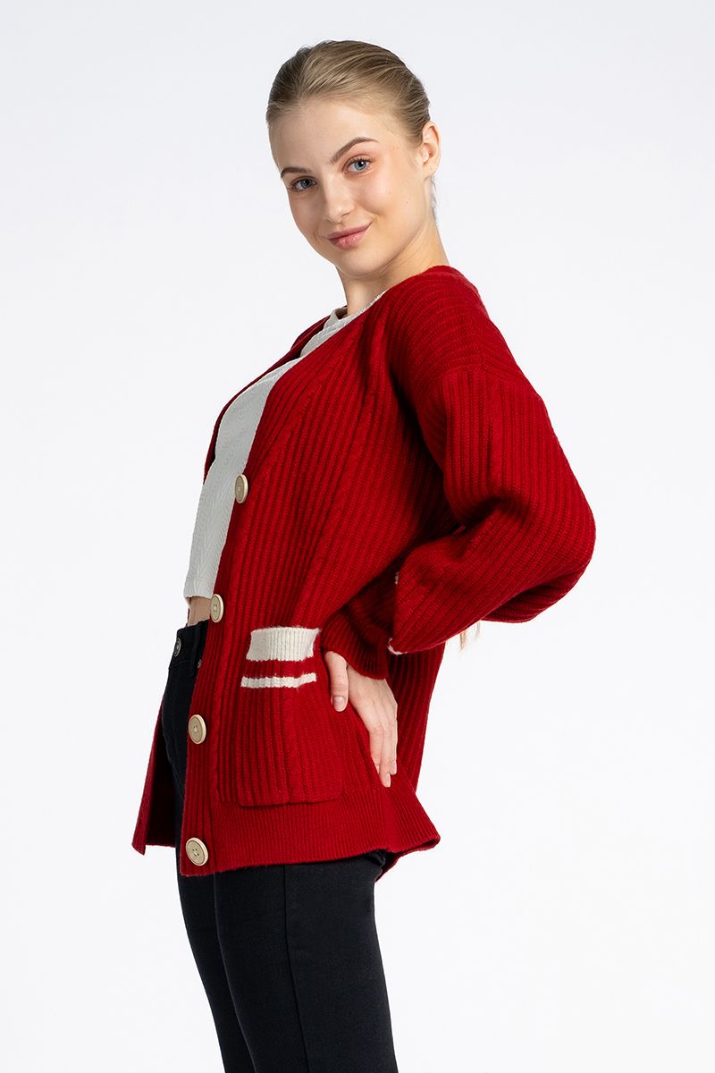 Áo Khoác Len Cardigan Form Rộng FWSW23FH01C