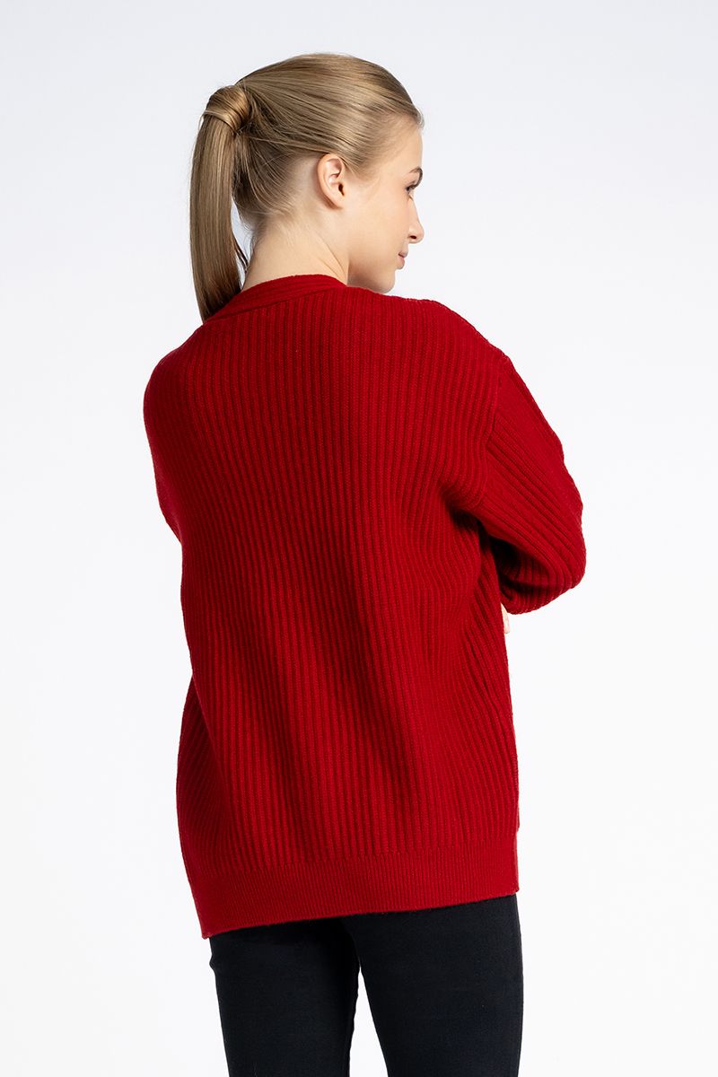 Áo Khoác Len Cardigan Form Rộng FWSW23FH01C