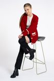  Áo Khoác Len Cardigan Form Rộng FWSW23FH01C 