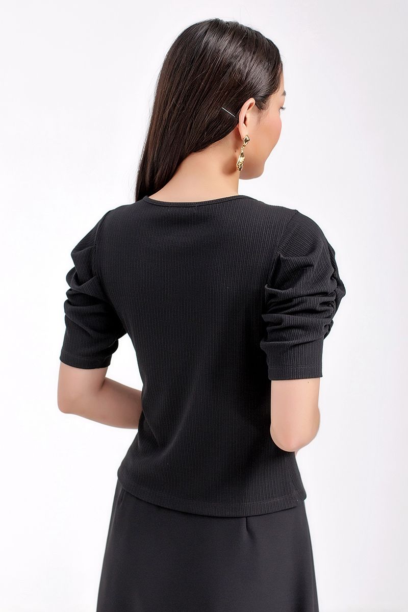 Áo thun nữ tay phồng có nhún FWTS20FH47C