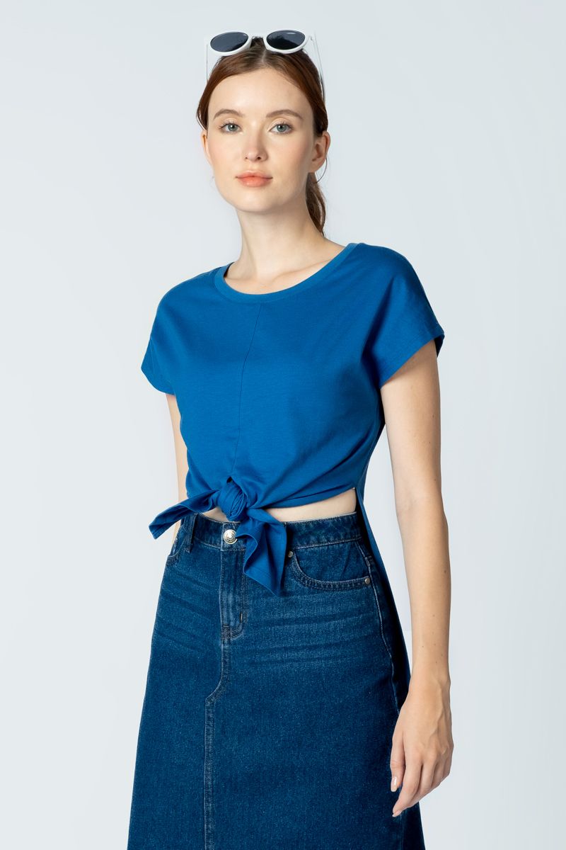 Áo Thun Nữ Xẻ Lai Phá Cách FWTS23FH05G