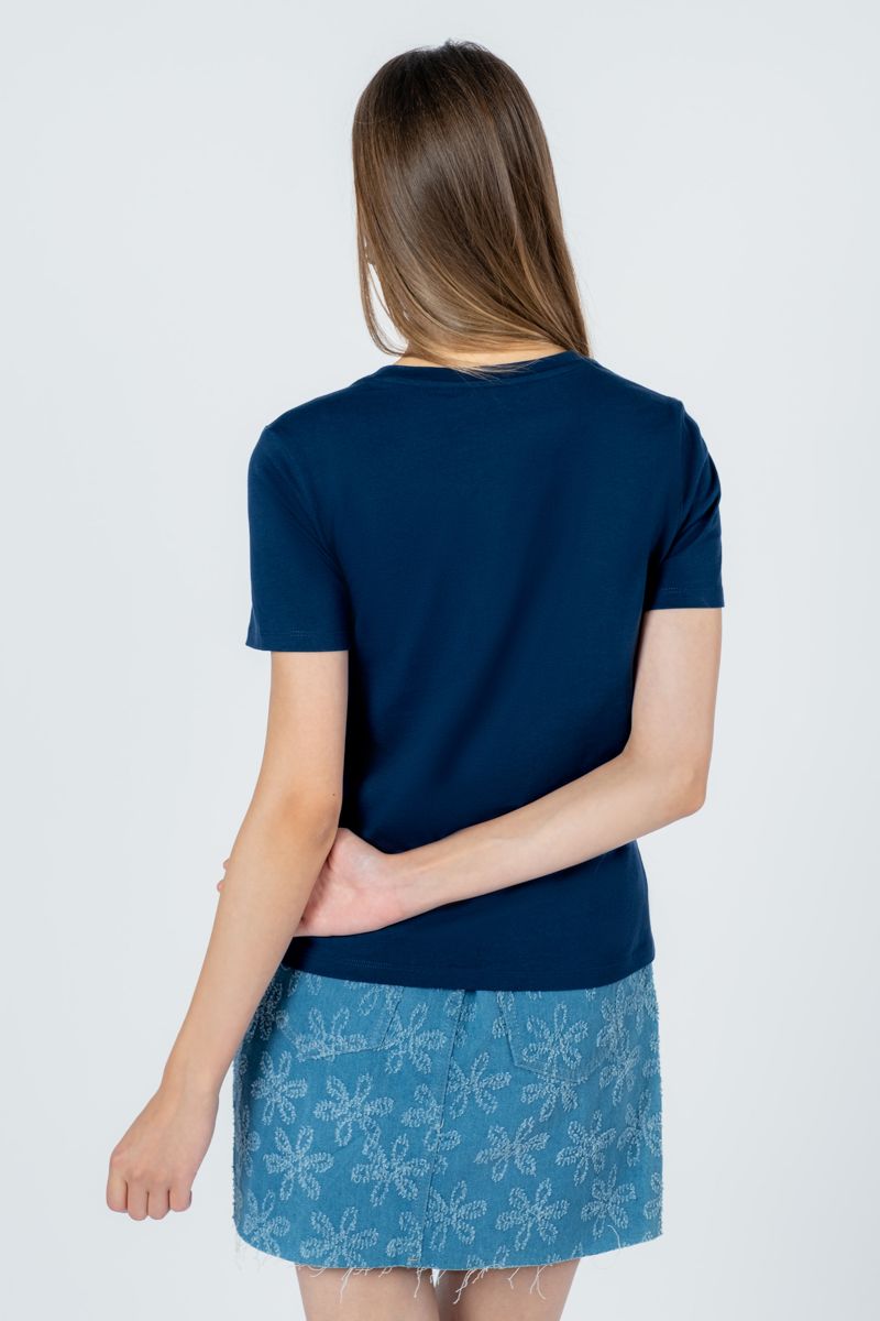 Áo Thun Nữ Tay Ngắn In Họa Tiết FWTS23SS01G-US
