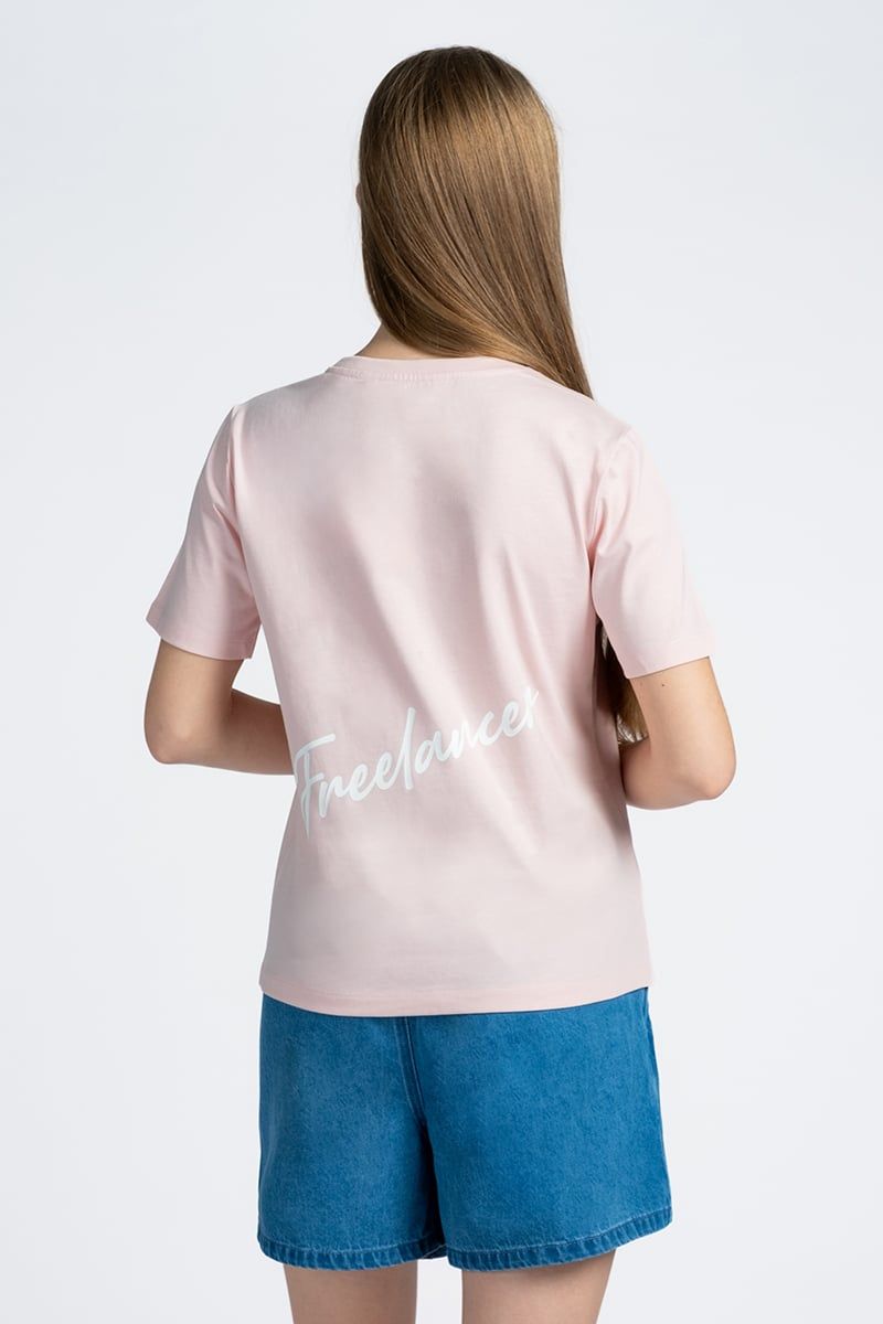  Áo Thun Nữ Tay Ngắn Basic FWTS24SS04G 