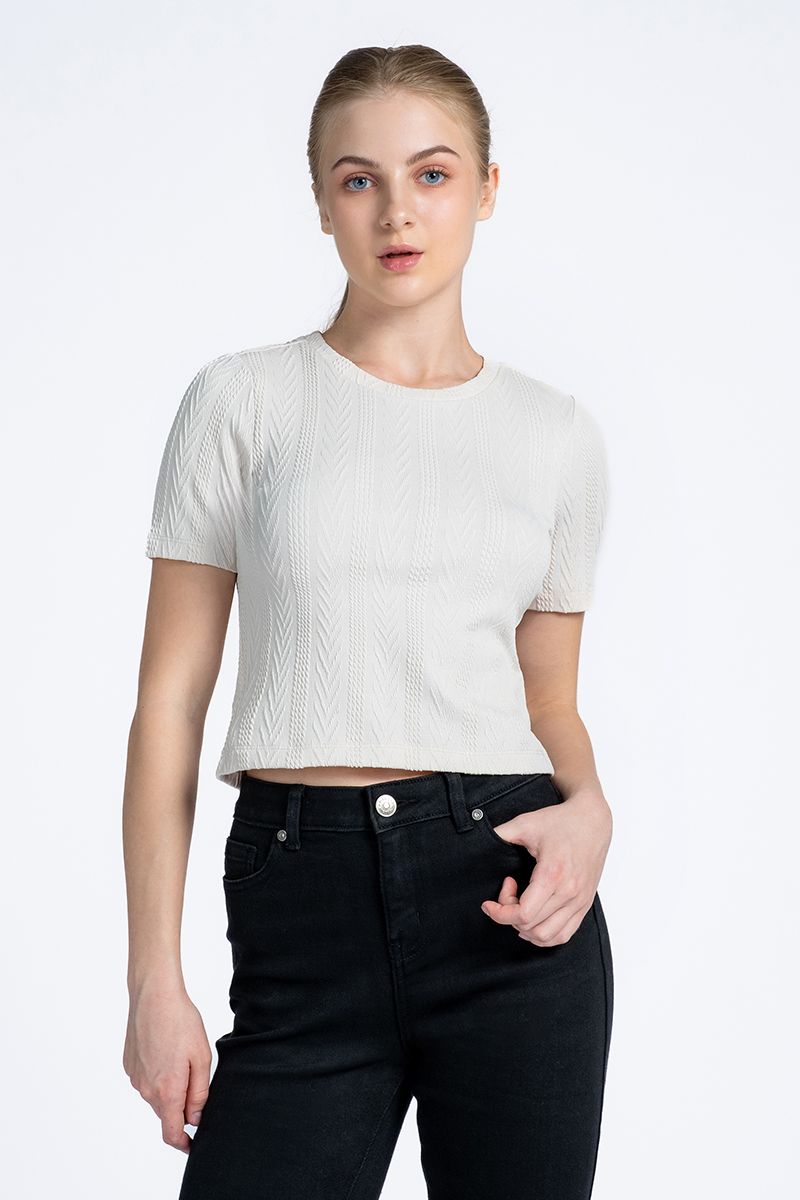  Áo Thun Nữ Dáng Croptop FWTS24SS10G 