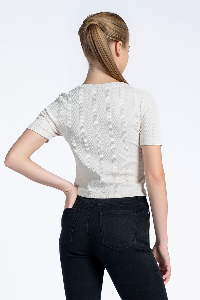 Áo Thun Nữ Dáng Croptop FWTS24SS10G