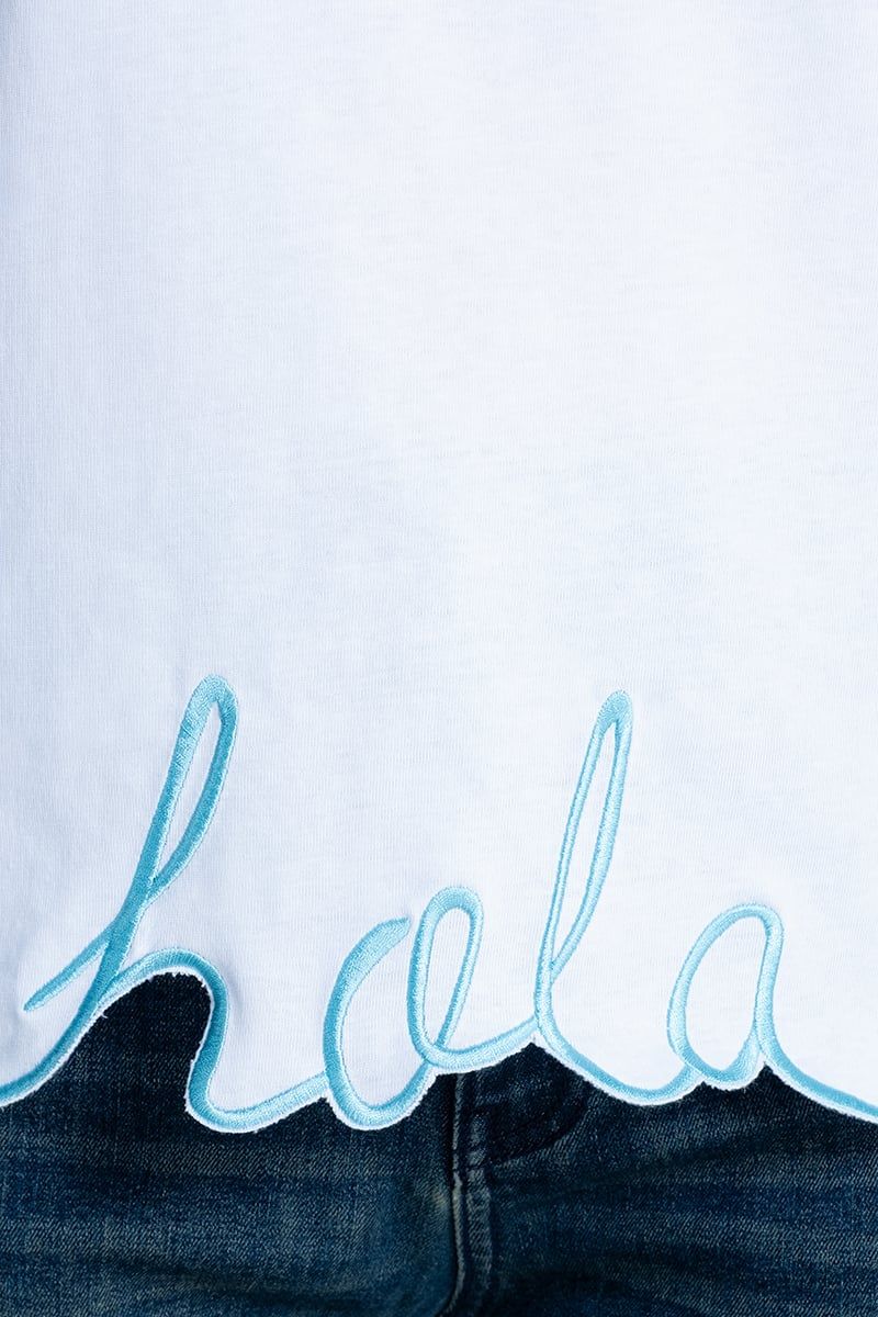 Áo Thun Freelancer Thêu Chữ “Hola” FWTS25SS11G