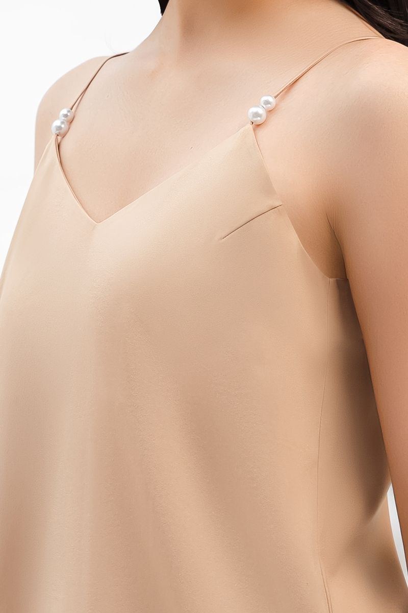 Áo tank top nữ hai dây đính ngọc FWTT20FH03T
