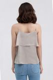  Áo tank top nữ vạt bèo nữ tính FWTT22SS01C 