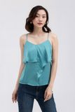  Áo tank top nữ vạt bèo nữ tính FWTT22SS01C 