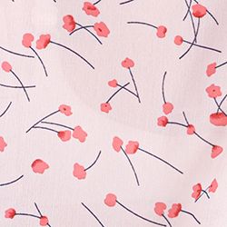Áo sơ mi nữ tay cánh tiên họa tiết hoa nhí FWWS21SS02C