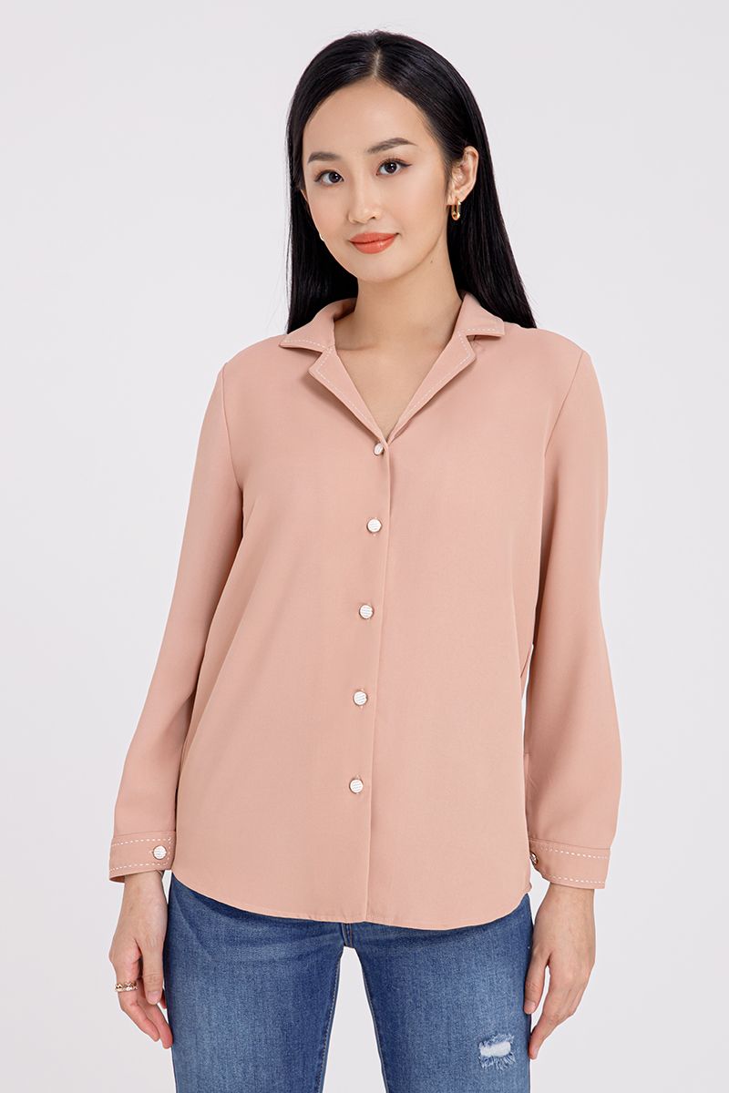 Áo sơ mi nữ basic FWWS21SS26C