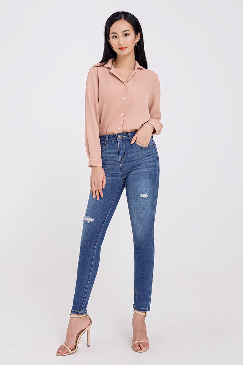 Áo sơ mi nữ basic FWWS21SS26C